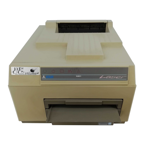 Atari SLM-804 Service Manual