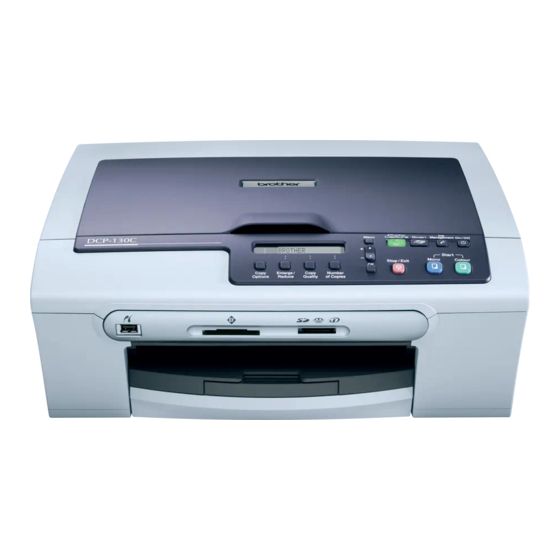 Brother DCP-130C - Color Inkjet - All-in-One User Manual