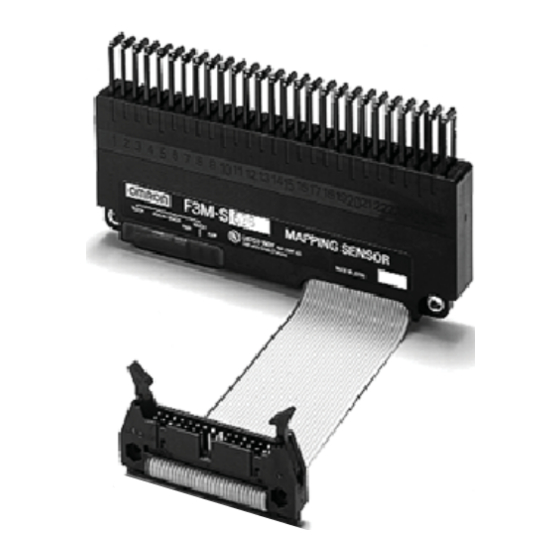 Omron F3M-S825-1 Quick Start Manual