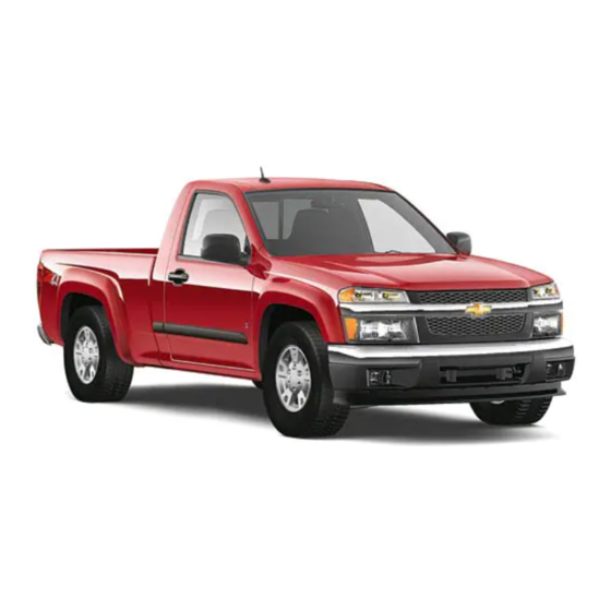 Chevrolet 2007 Colorado Owner's Manual