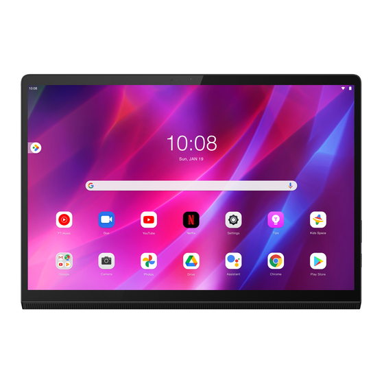 Lenovo Yoga Tab 13 Safety, Warranty & Quick Start Manual