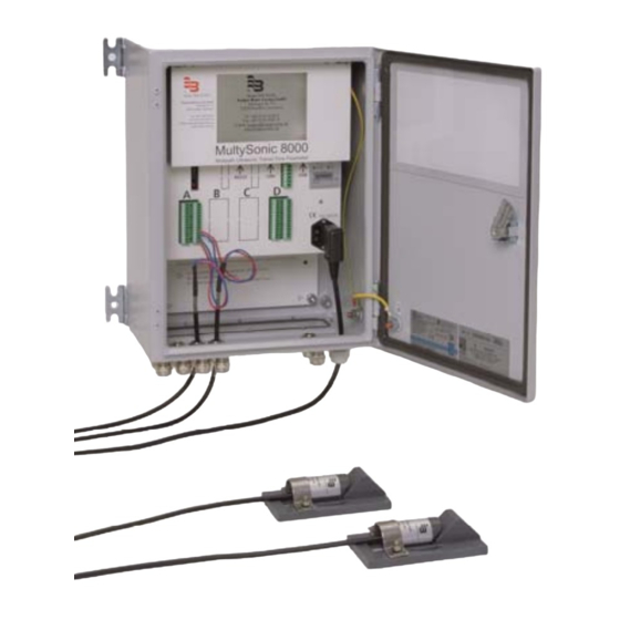 Badger Meter MultySonic 8000 Manuals