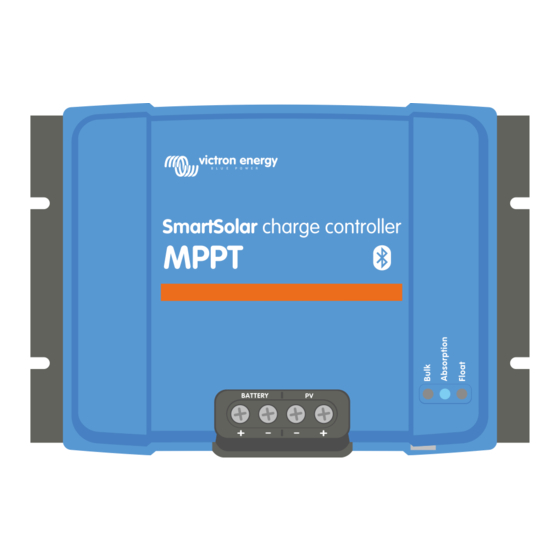 Victron energy SmartSolar MPPT 150/45 Manuals