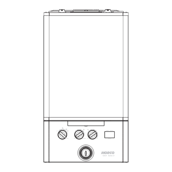 Morco GB24 ErP User & Installation Instructions Manual