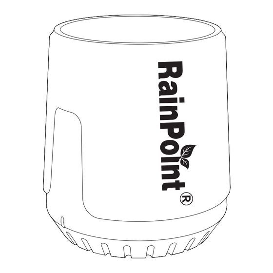 RainPoint Smart HCS012ARF Manuals