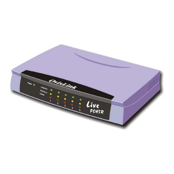 Air Live Live-FSH5R User Manual
