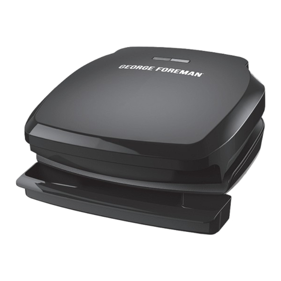 George Foreman GR320FB Use And Care Manual