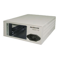 Raisecom RC001-1D User Manual