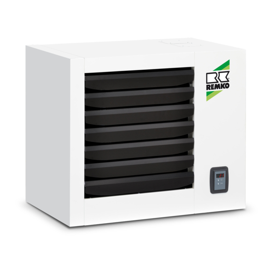 REMKO GPC 20-80 Operation Manual