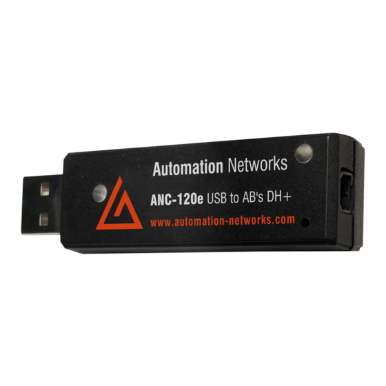 Automation Networks ANC-120e User Manual