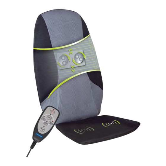 Lanaform Relax Mass Instructions Manual