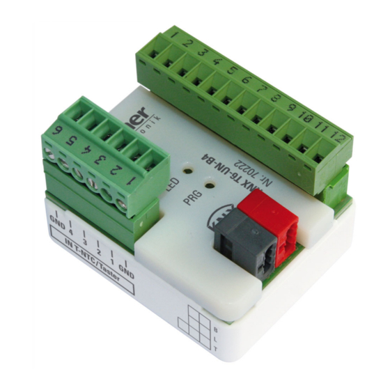 elsner elektronik KNX T6-UN-B4 Manuals