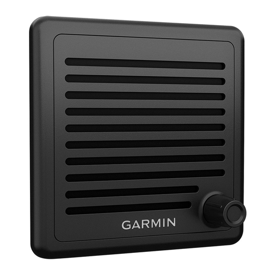 Garmin VHF 315 Series Installation Instructions Manual