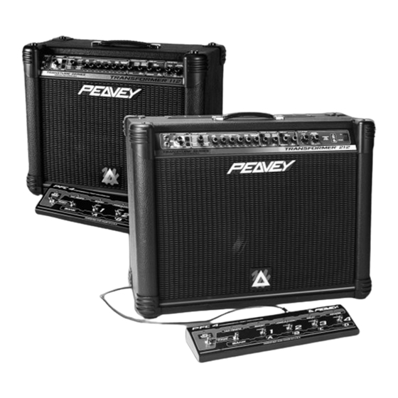 Peavey Transtube Series Transformer 112 User Manual
