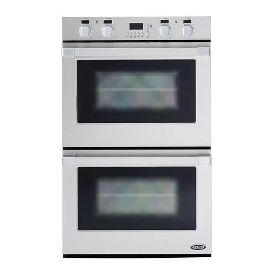 Fisher & Paykel DCS WOSV30 User Manual