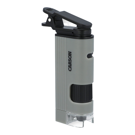 Carson MicroPic MP-400 Quick Start Manual