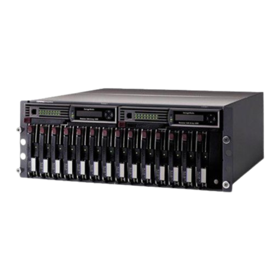HP 201723-B21 -  StorageWorks Modular SAN Array 1000 Hard Drive Quick Start Instructions