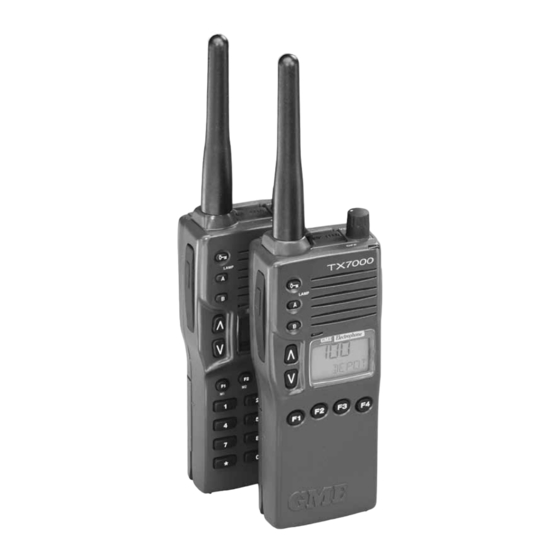 GME Electrophone TX7000 SERIES Instruction Manual