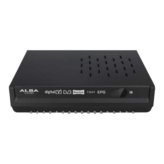 Alba CDVB4 Instruction Manual