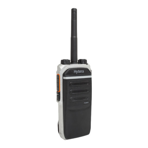 Hytera PD60X Owner's Manual