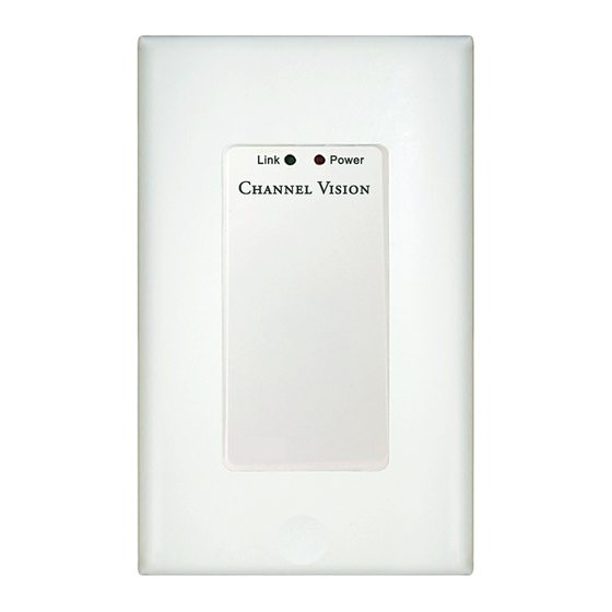 Channel Vision A0362 Instructions Manual