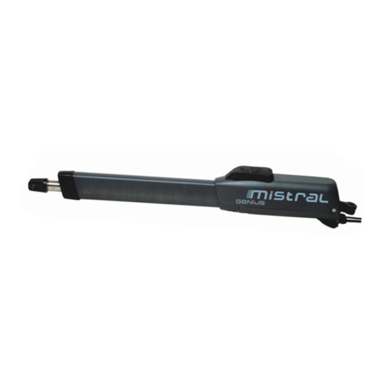 GENIUS MISTRAL SERIES MANUAL FOR THE INSTALLER Pdf Download ManualsLib