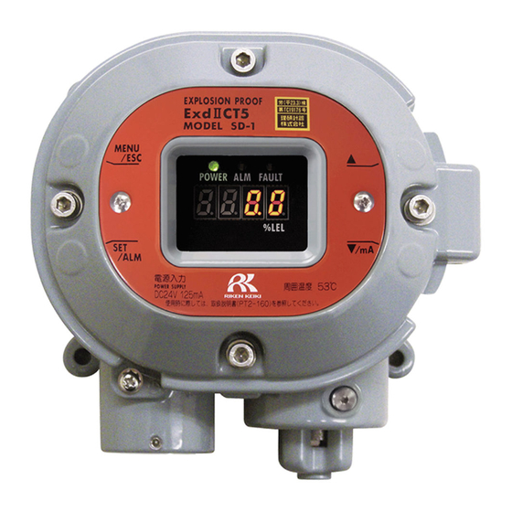 Riken Keiki SD-1 Operating Manual