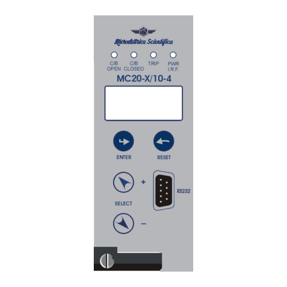 MICROENER MC20-X/10-4 Operation Manual