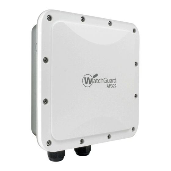 Watchguard AP 327 Series Quick Start Manual