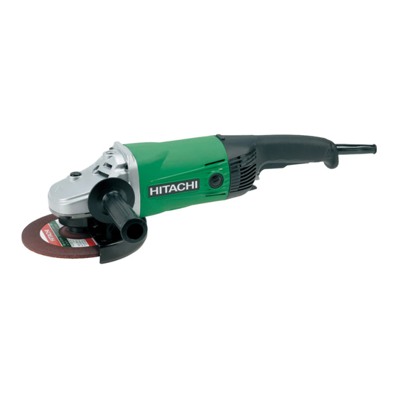 Hitachi Koki G18SW Handling Instructions Manual