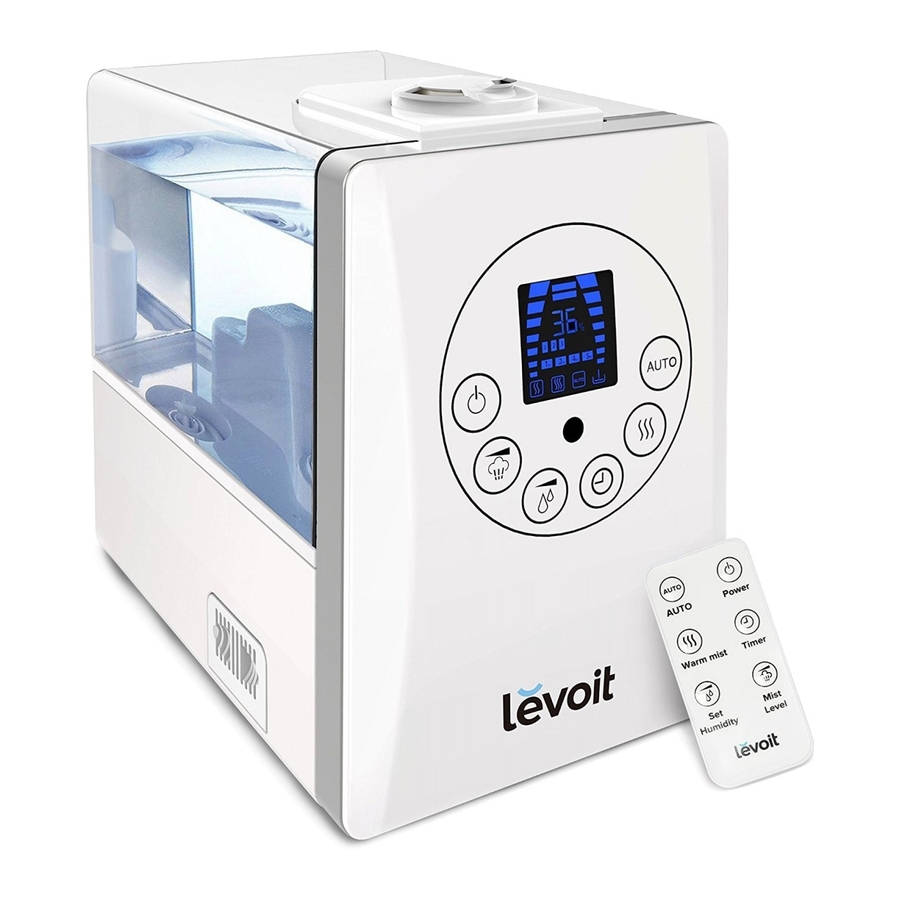 LEVOIT LV600S Hybrid Ultrasonic Humidifier Manual