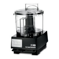 Waring COMMERCIAL WFP11SW User Manual