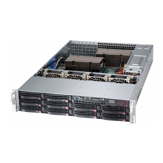 Supero SUPERSERVER 6027AX-TRF Manuals