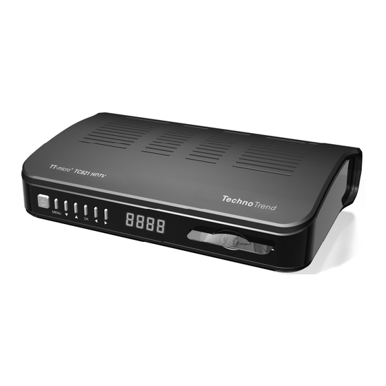 TechnoTrend TT-micro TC821 HDTV Instruction Manual
