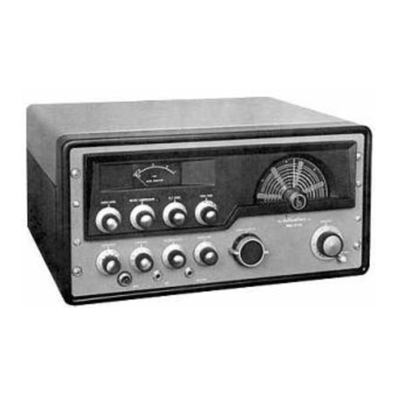 Hallicrafters HT-32 Mark I Operating And Service Instructions