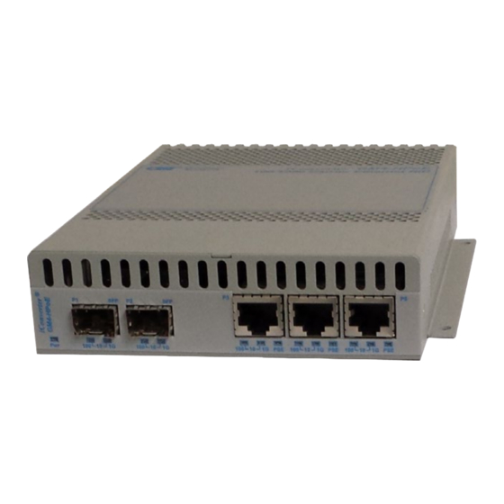 Omnitron Systems Technology iConverter GM4-PoE+ Quick Start Manual