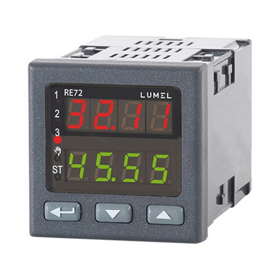 Lumel RE72 User Manual