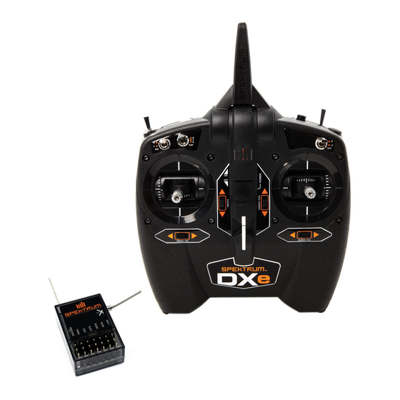 Spektrum DXe DSMX SPM1000 Manual