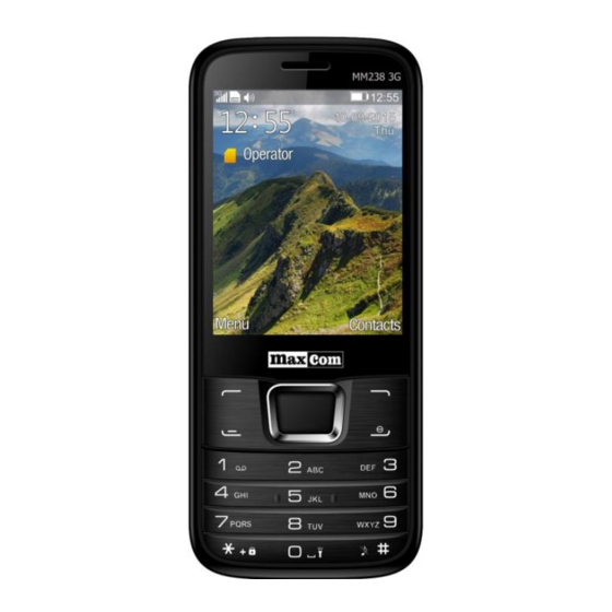 Maxcom MM238 3G User Manual
