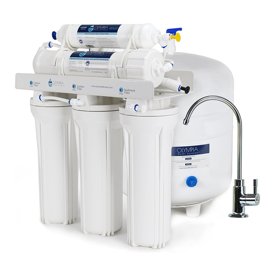 Olympia Water Systems OROS-50 Installation Instructions & Owner's Manual