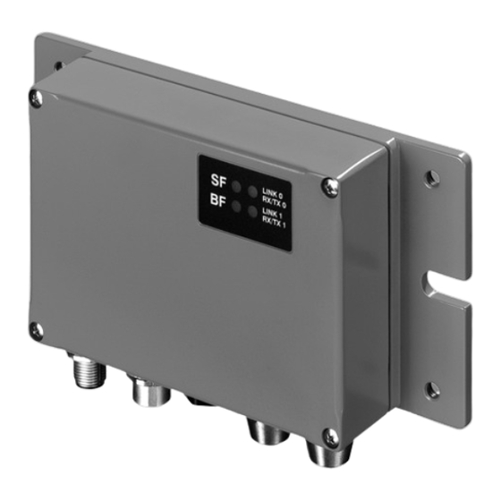 Leuze electronic MA 248i Manuals