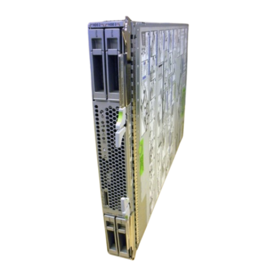 Sun Microsystems Blade X6240 Installation Manual