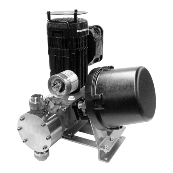 Grundfos ATEX Series Installation And Operating Instructions Manual
