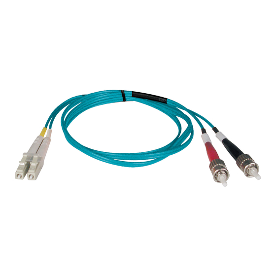 Tripp Lite Multimode Fiber Optics 5-meter N818-05M Specifications