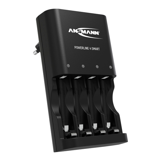ANSMANN POWERLINE 4 SMART Manual