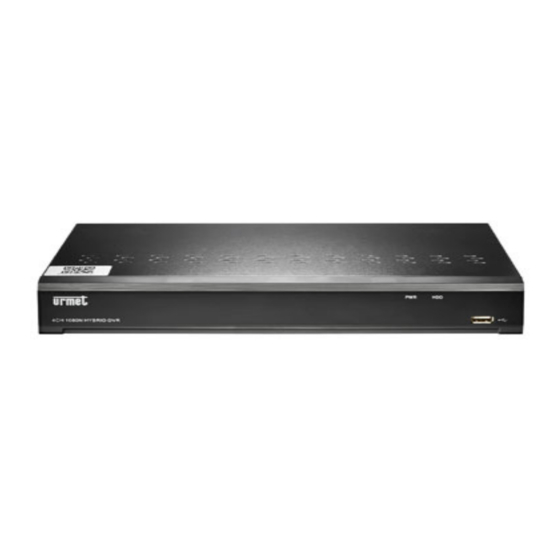 urmet domus 5M-Lite HVR Series User Manual/Instructions