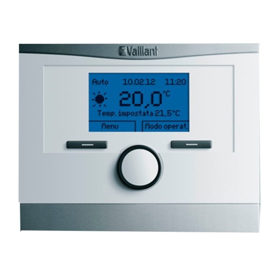 Vaillant VRT 350 Operating Instructions Manual