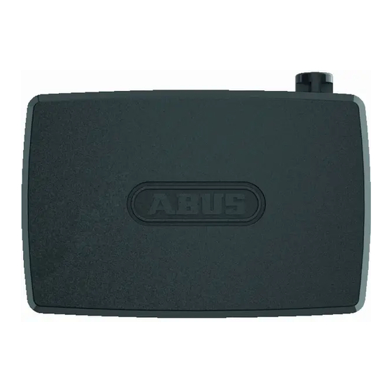 Abus Alarmbox 2.0 Quick Start Manual