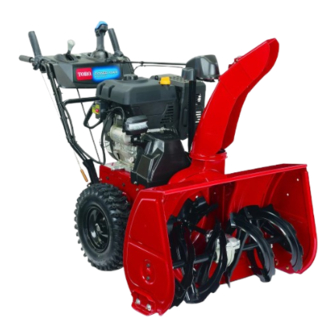 Toro Power Max Heavy Duty 928 OAE Quick Start Manual