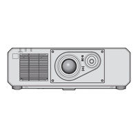 Panasonic PT-FRQ60BU7 Operating Instructions Manual